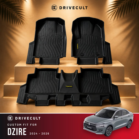 Maruti Suzuki Dzire ATM Mats · 2024-2026