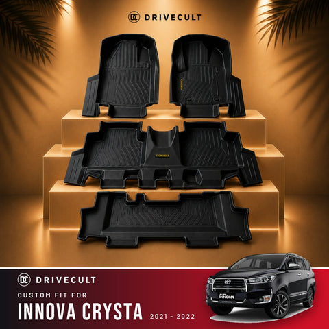 Toyota Innova Crysta ATM Mats With Boot · 2021-2022
