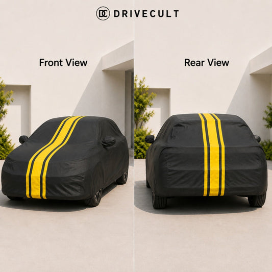 Soft inner lining of a car body cover