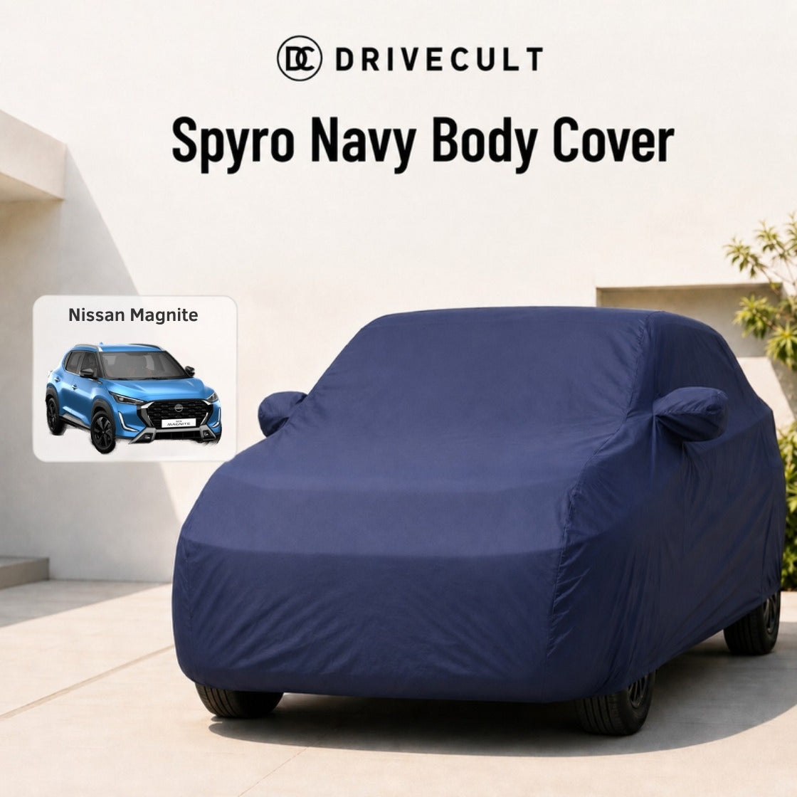Nissan Magnite Spyro Navy body cover 1