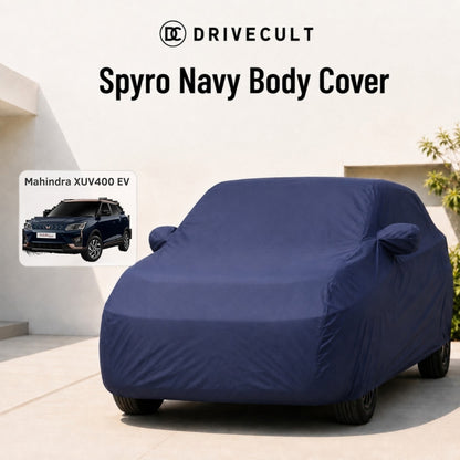 Mahindra XUV400 EV Spyro Navy body cover 1
