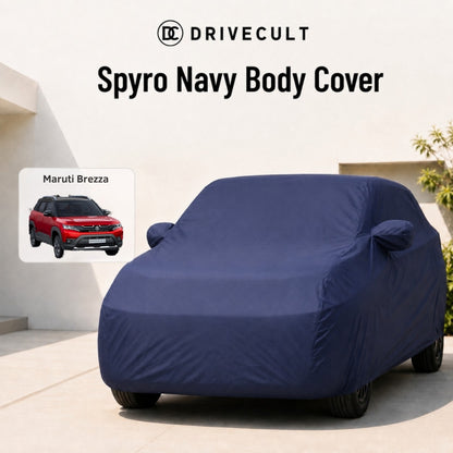 Maruti Brezza Spyro Navy body cover 1