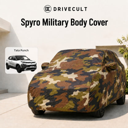 Tata Punch Spyro Military body cover 1