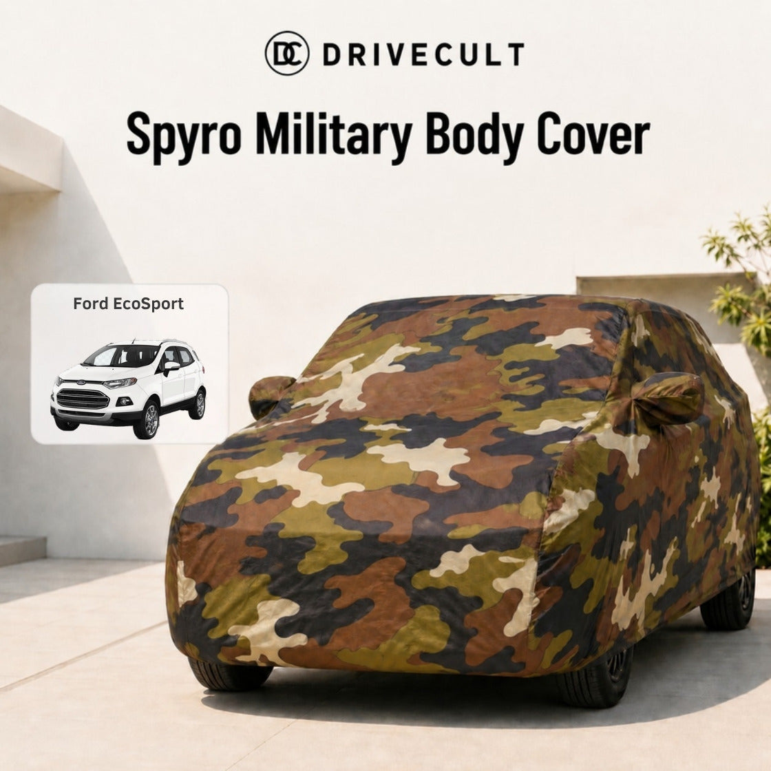 Ford EcoSport Spyro Military body cover 1