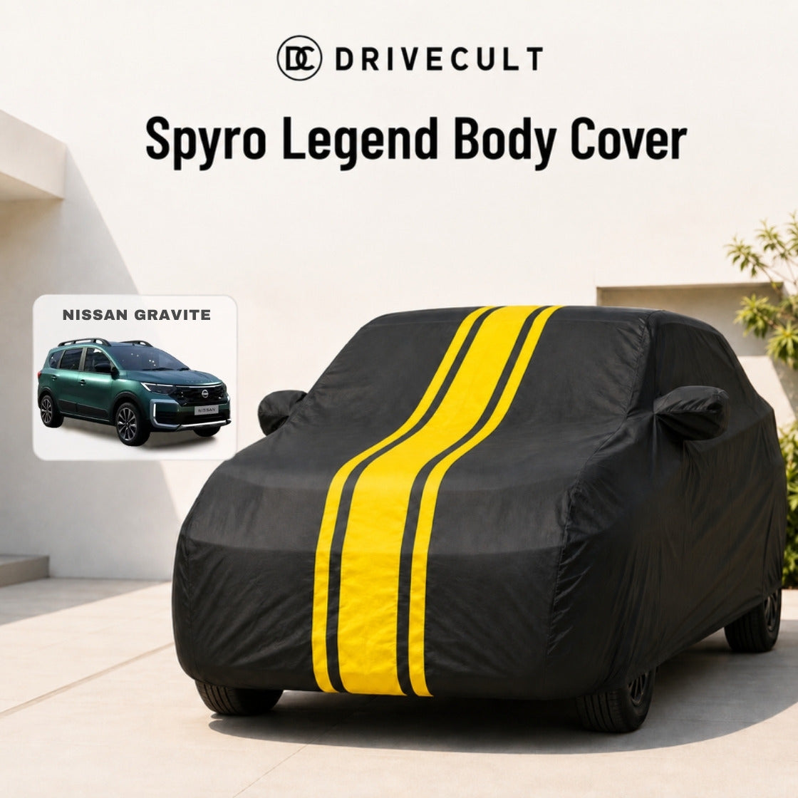 Nissan Gravite Spyro Legend body cover 1