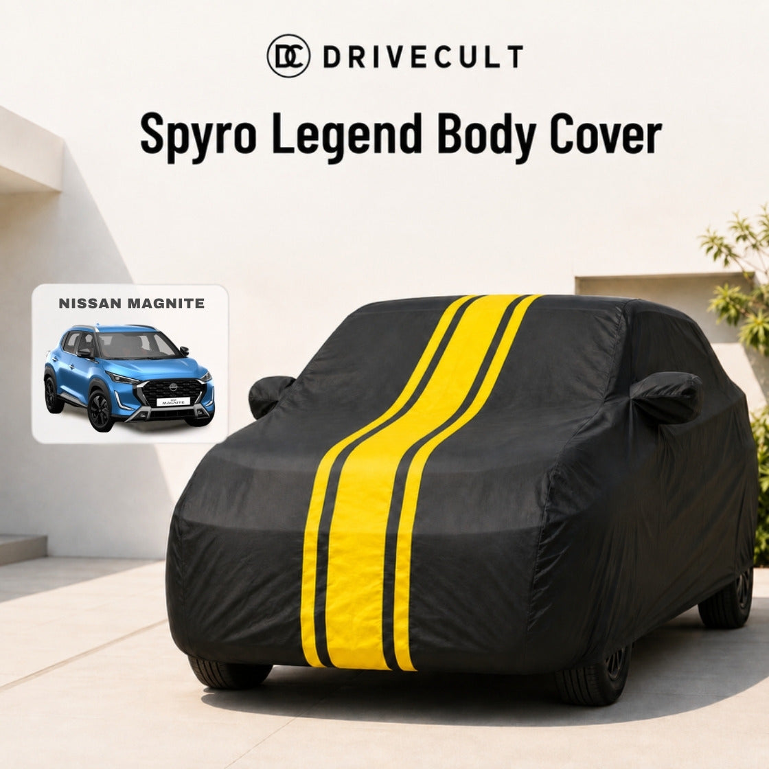 Nissan Magnite Spyro Legend body cover 1