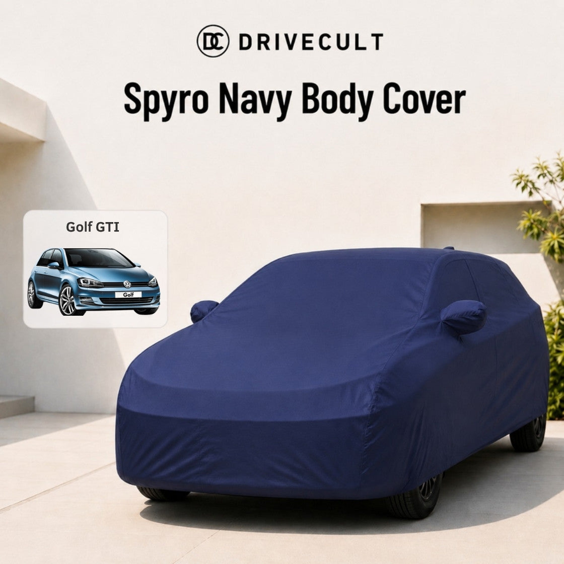 Volkswagen Golf GTI Spyro Navy body cover 1