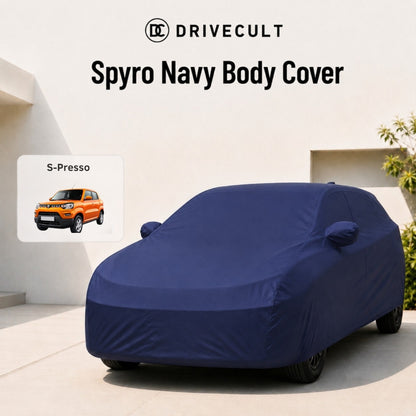 Maruti Suzuki S-Presso Spyro Navy body cover 1