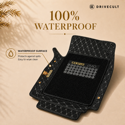 DriveCult 7D mats waterproof surface