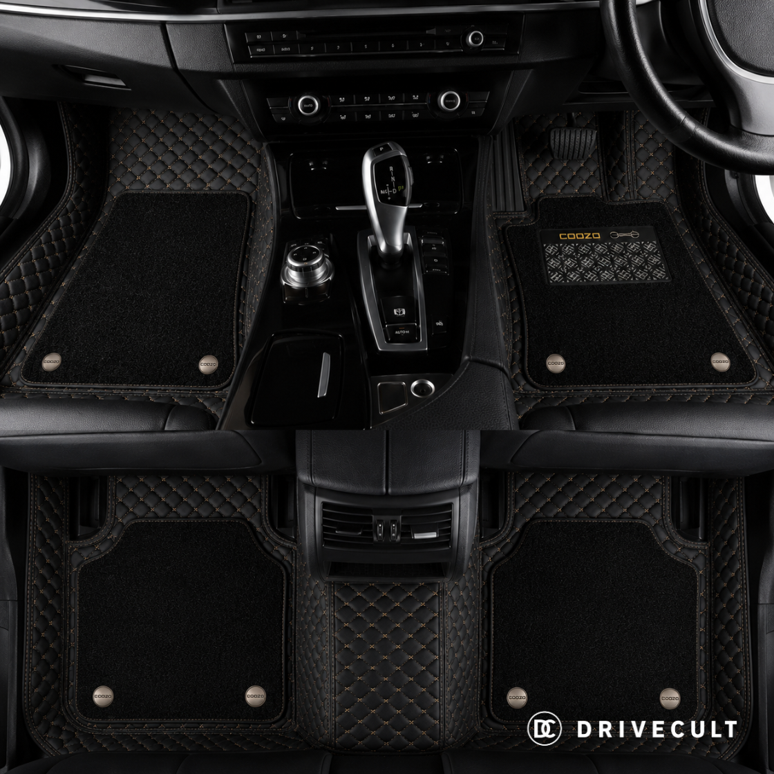 DriveCult 7D mats installed - interior