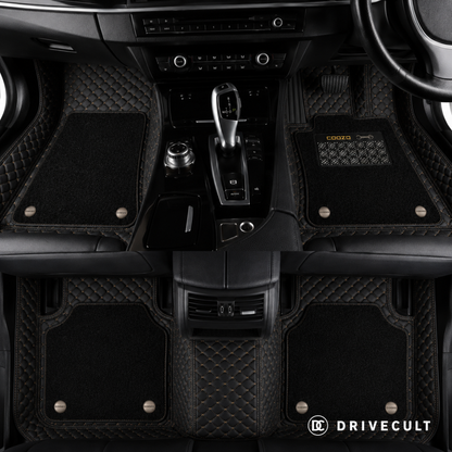 DriveCult 7D mats installed - interior