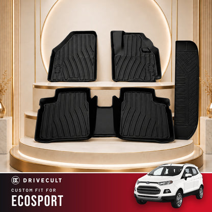 DriveCult Apex TPE 5D mats custom fit for the Ford EcoSport
