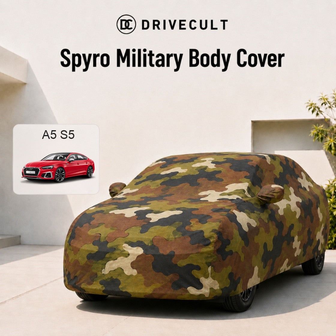 Audi A5 / S5 Body Cover Spyro Military body cover