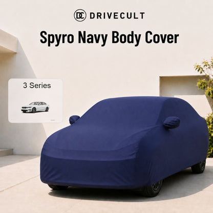 BMW 3 Series Body Cover · 2019–2026 Spyro Navy body cover
