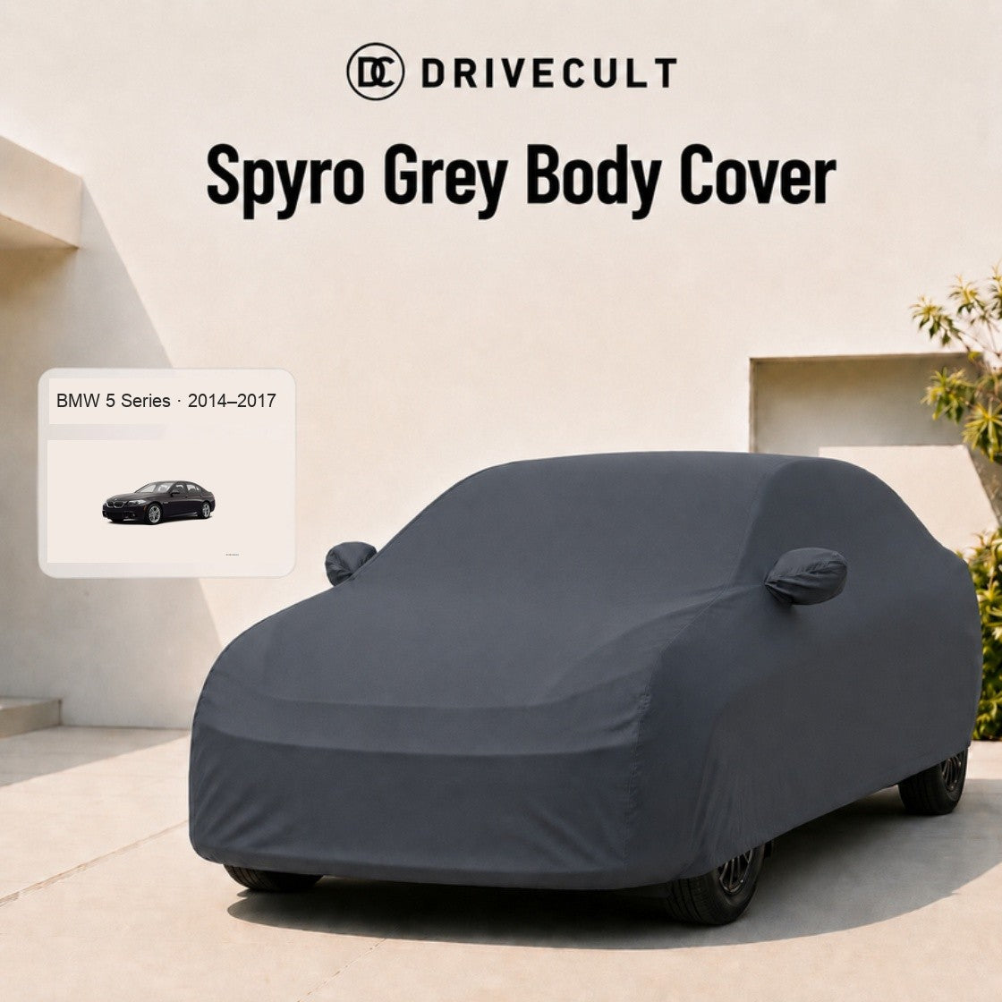 BMW 5 Series · 2014–2017 Spyro Grey body cover