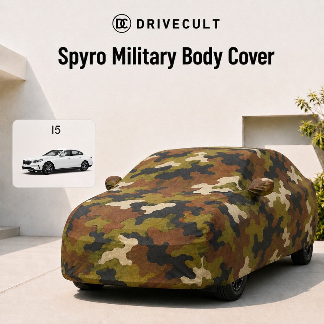 BMW i5 Body Cover Spyro Military body cover