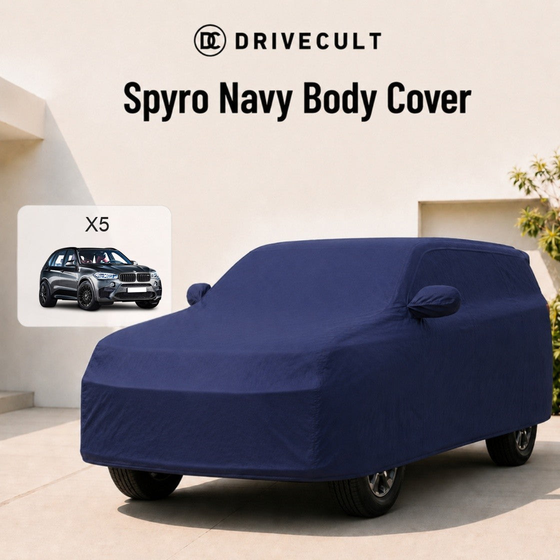 BMW X5 Body Cover Spyro Navy body cover