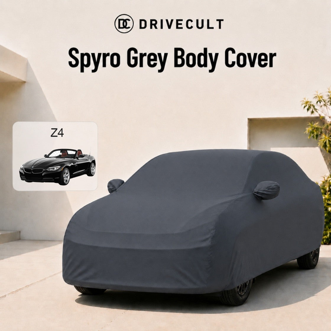 BMW Z4 Body Cover Spyro Grey body cover