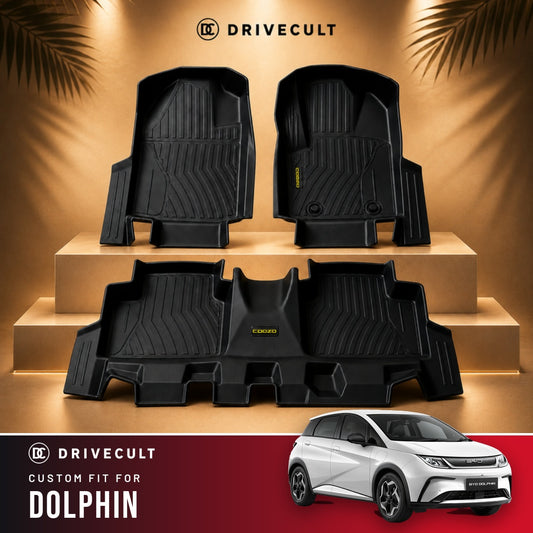BYD Dolphin DriveCult ATM Mats custom-fit TPE floor mats