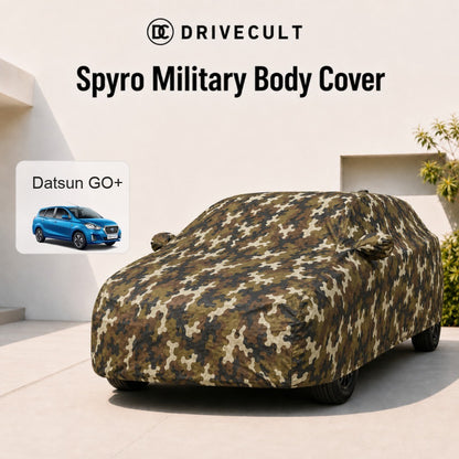 Datsun GO+ Spyro Military body cover