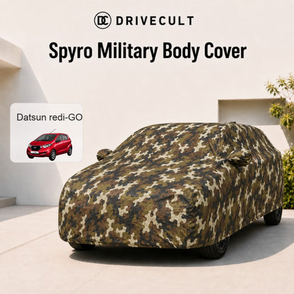 Datsun redi-GO Spyro Military body cover
