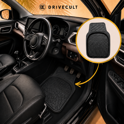 DriveCult Armour 5D waterproof 5D floor mat with a raised lip