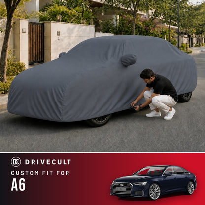 Audi A6 DriveCult Titan custom-fit waterproof car body cover