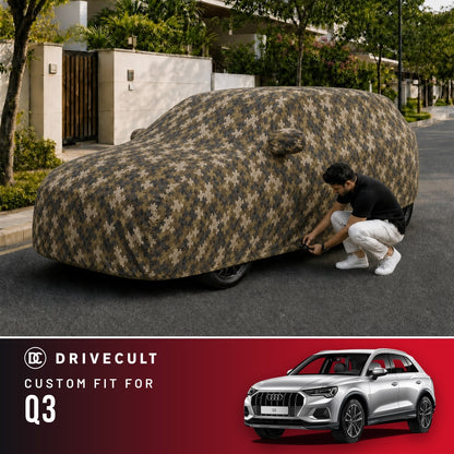 Audi Q3 DriveCult Phantom custom-fit waterproof car body cover