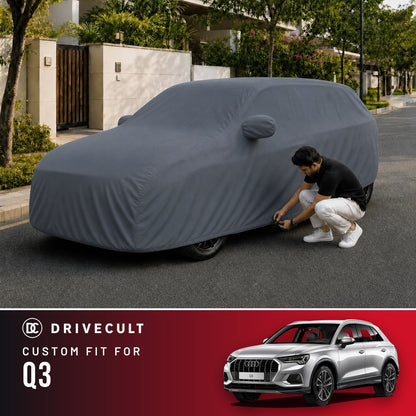 Audi Q3 DriveCult Titan custom-fit waterproof car body cover