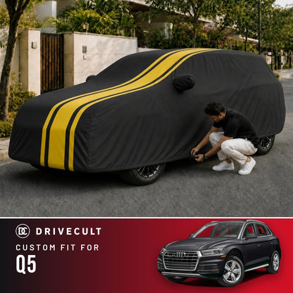 Audi Q5 DriveCult Blaze custom-fit waterproof car body cover