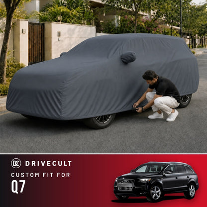 Audi Q7 DriveCult Titan custom-fit waterproof car body cover