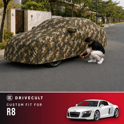 Audi R8 DriveCult Phantom custom-fit waterproof car body cover