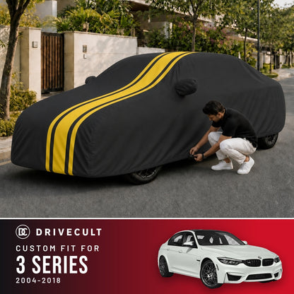 BMW 3 Series 2004-2018 DriveCult Blaze custom-fit waterproof car body cover