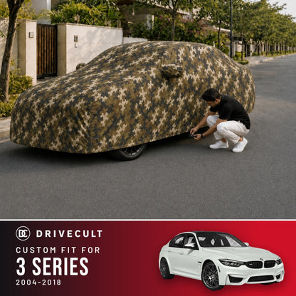 BMW 3 Series 2004-2018 DriveCult Phantom custom-fit waterproof car body cover