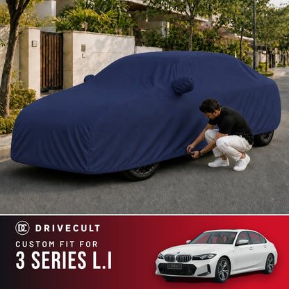 BMW 3 Series L.I DriveCult Storm custom-fit waterproof car body cover