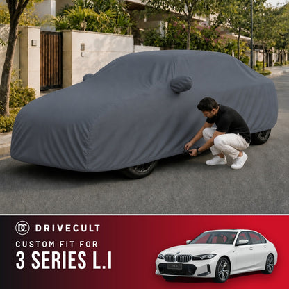 BMW 3 Series L.I DriveCult Titan custom-fit waterproof car body cover