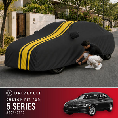 BMW 5 Series 2004-2010 DriveCult Blaze custom-fit waterproof car body cover