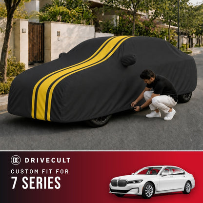 BMW 7 Series DriveCult Blaze custom-fit waterproof car body cover