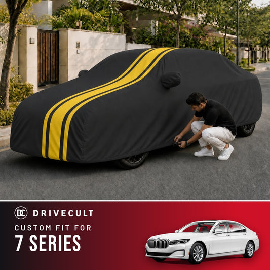 BMW 7 Series DriveCult Blaze custom-fit waterproof car body cover