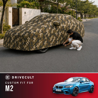 BMW M2 DriveCult Phantom custom-fit waterproof car body cover