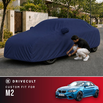 BMW M2 DriveCult Storm custom-fit waterproof car body cover