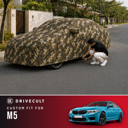 BMW M5 DriveCult Phantom custom-fit waterproof car body cover