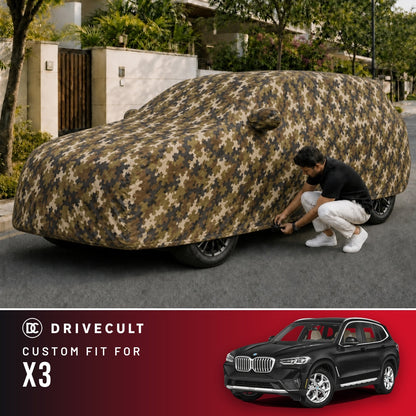 BMW X3 DriveCult Phantom custom-fit waterproof car body cover