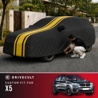 BMW X5 DriveCult Blaze custom-fit waterproof car body cover