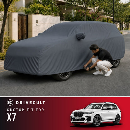 BMW X7 DriveCult Titan custom-fit waterproof car body cover