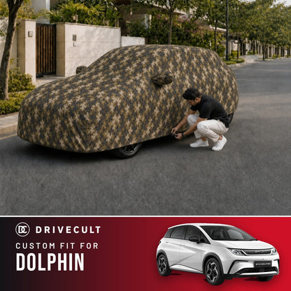 BYD Dolphin DriveCult Phantom custom-fit waterproof car body cover