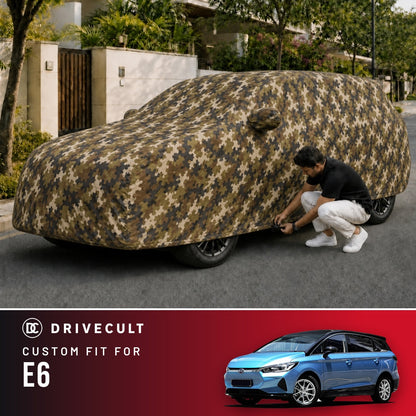BYD E6 DriveCult Phantom custom-fit waterproof car body cover