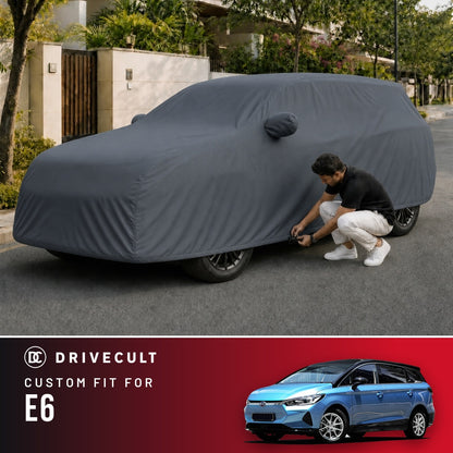 BYD E6 DriveCult Titan custom-fit waterproof car body cover