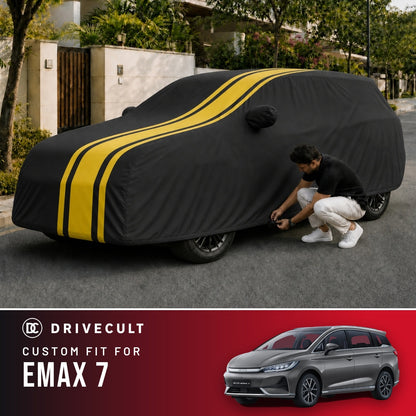 BYD Emax 7 DriveCult Blaze custom-fit waterproof car body cover