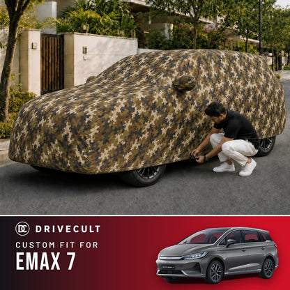 BYD Emax 7 DriveCult Phantom custom-fit waterproof car body cover